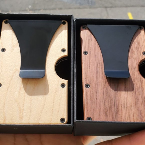 RFID Slim Design Wallet Money Clip - Picture 5 of 16